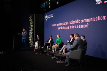 Panel 'PRom' na Europejskich Targach Nauki – o komunikacji naukowej w praktyce